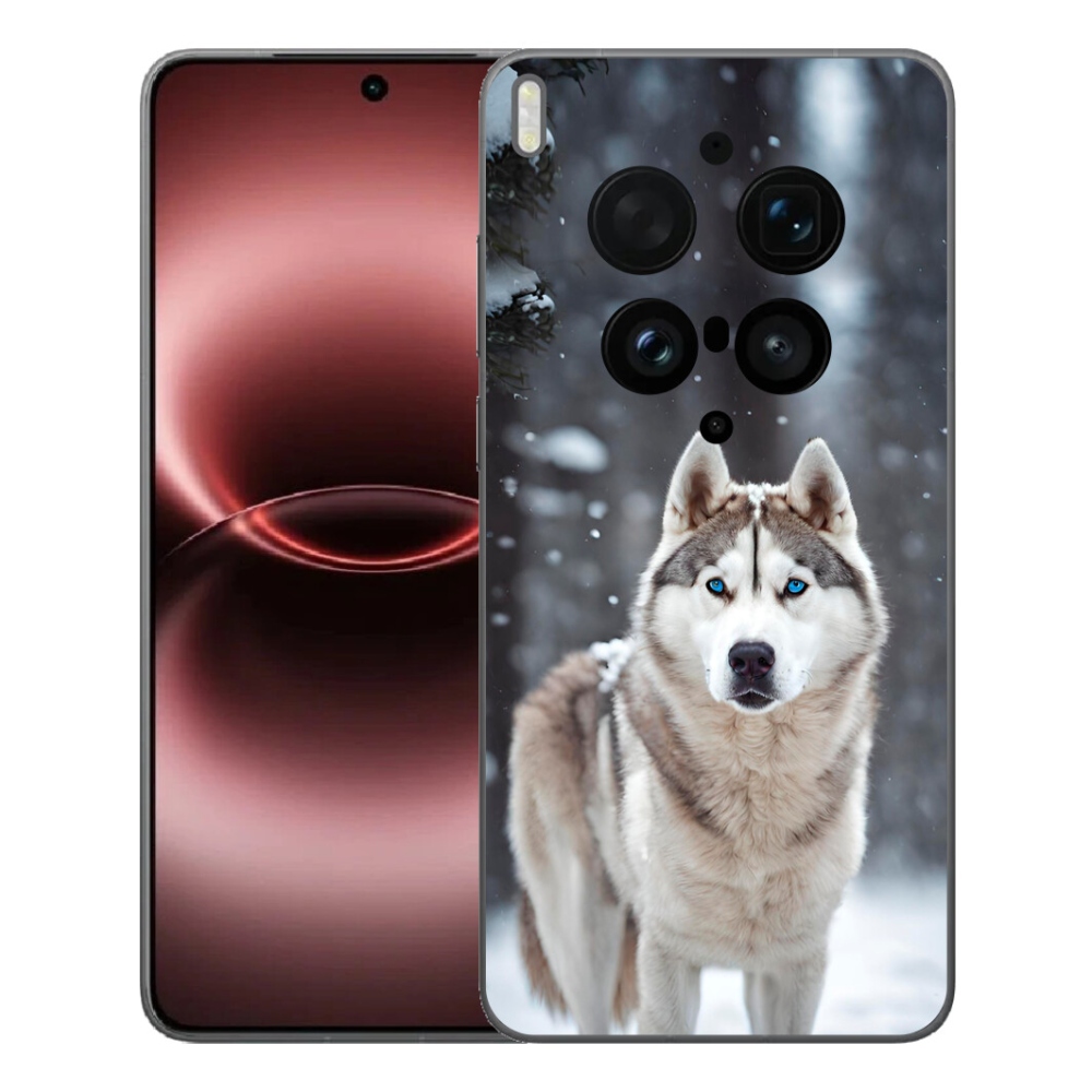 Gelový kryt mmCase na Vivo X300 Ultra - husky 2