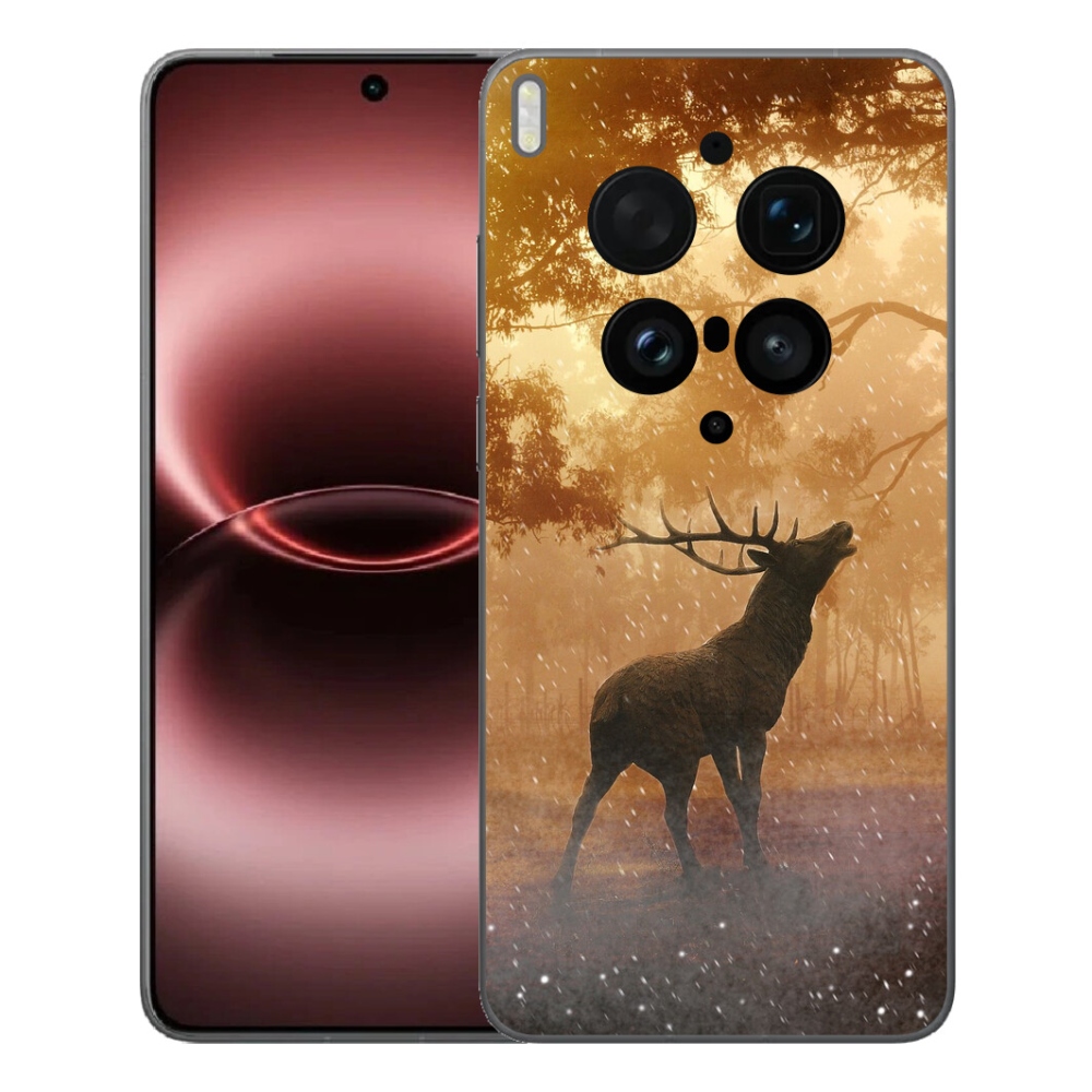 Gelový kryt mmCase na Vivo X300 Ultra - jelen v říji