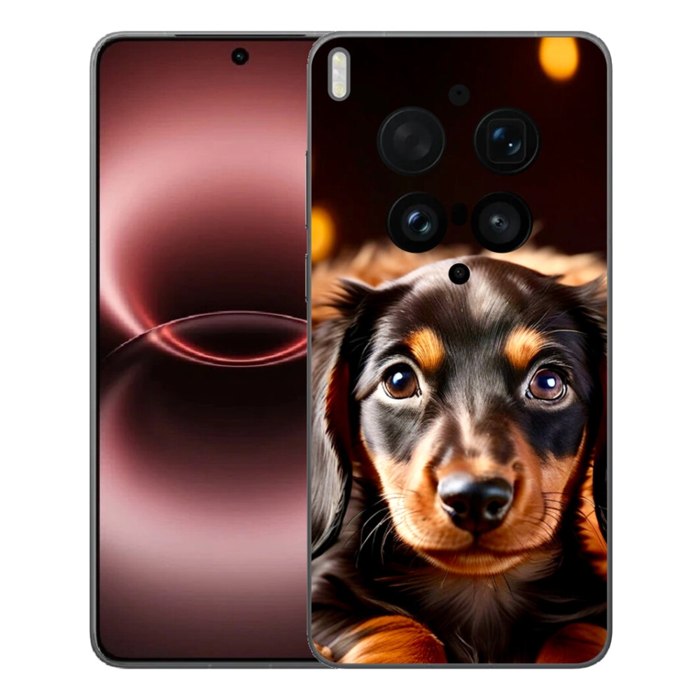 Gelový kryt mmCase na Vivo X300 Ultra - jezevčík