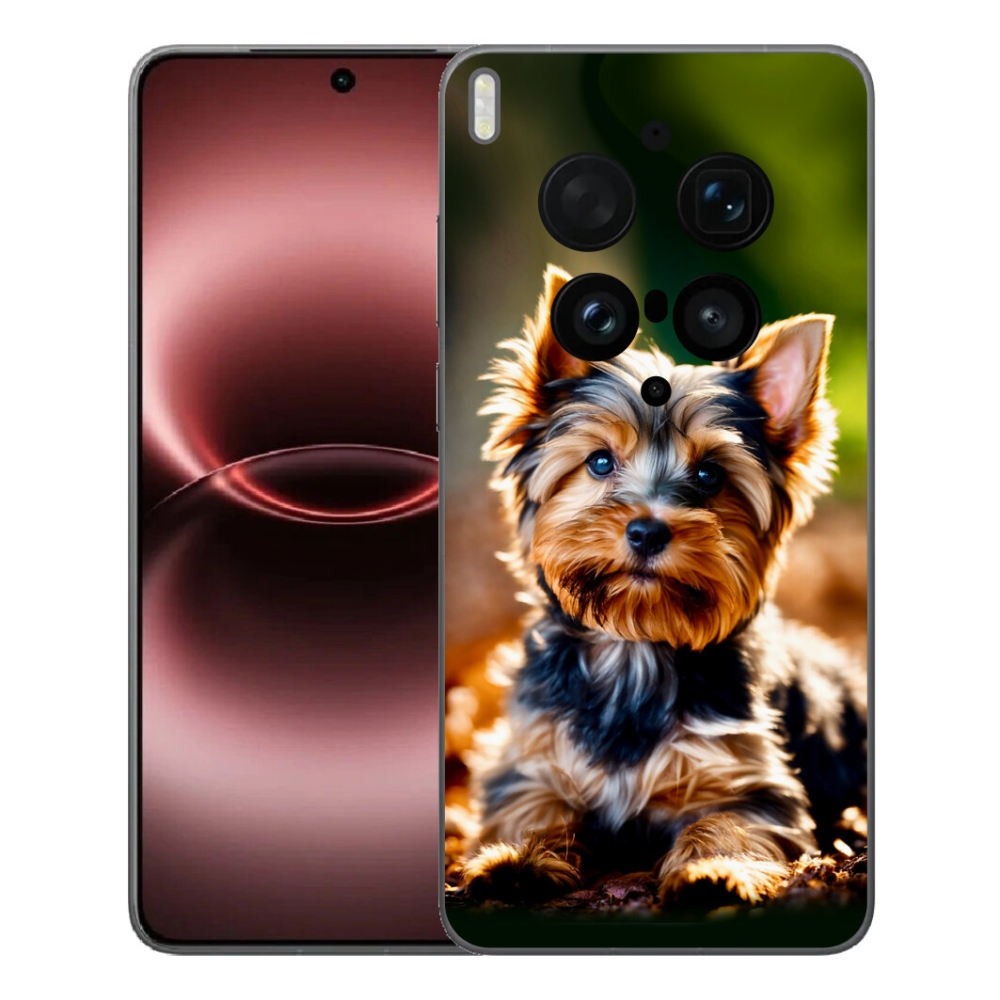 Gelový kryt mmCase na Vivo X300 Ultra - jorkšír 10
