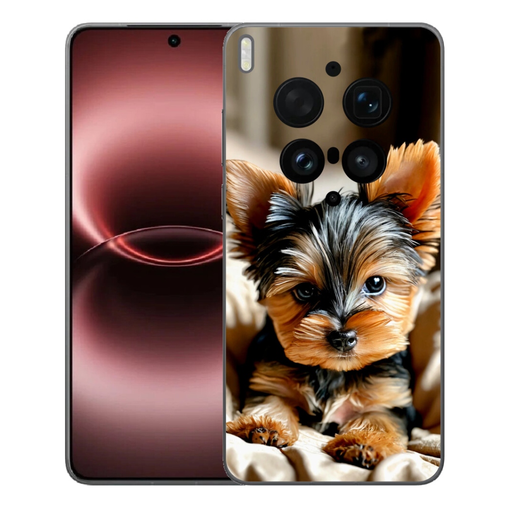 Gelový kryt mmCase na Vivo X300 Ultra - jorkšír 11
