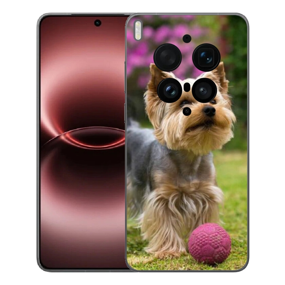 Gelový kryt mmCase na Vivo X300 Ultra - jorkšír 4