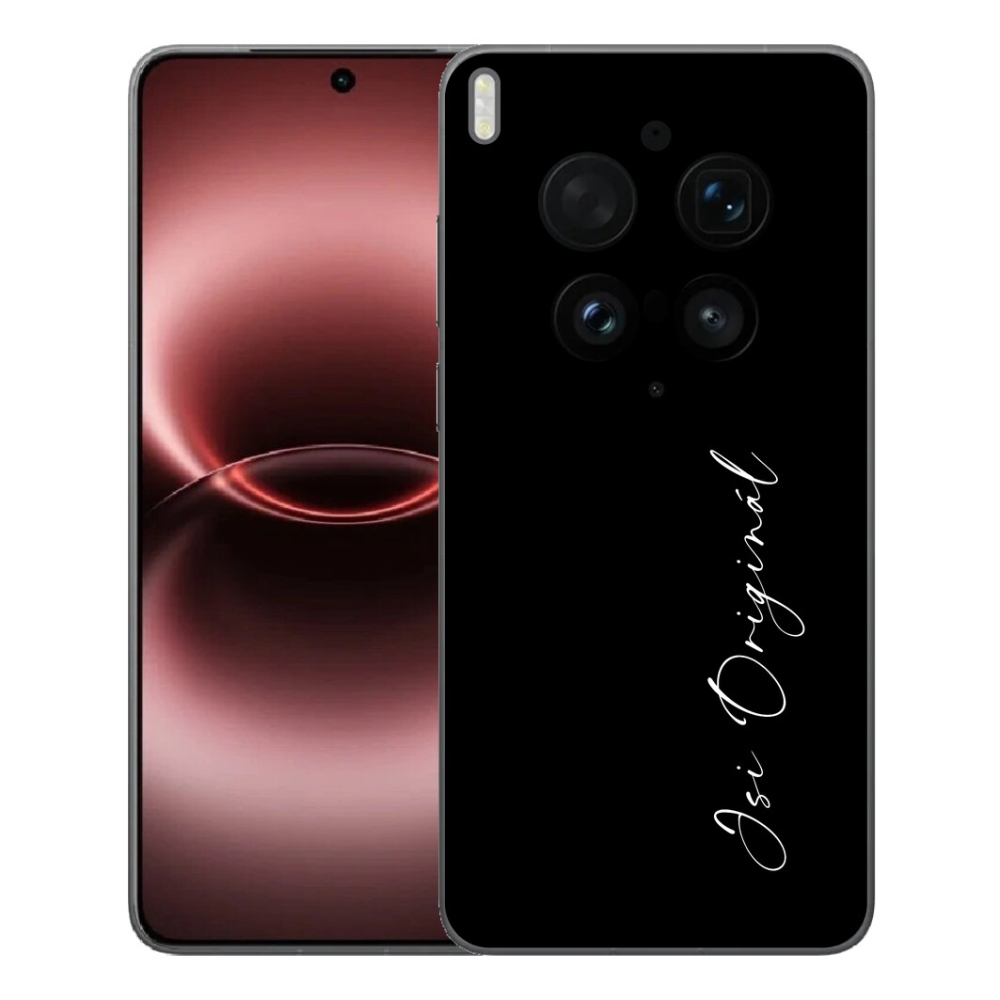 Gelový kryt mmCase na Vivo X300 Ultra - jsi originál černé pozadí
