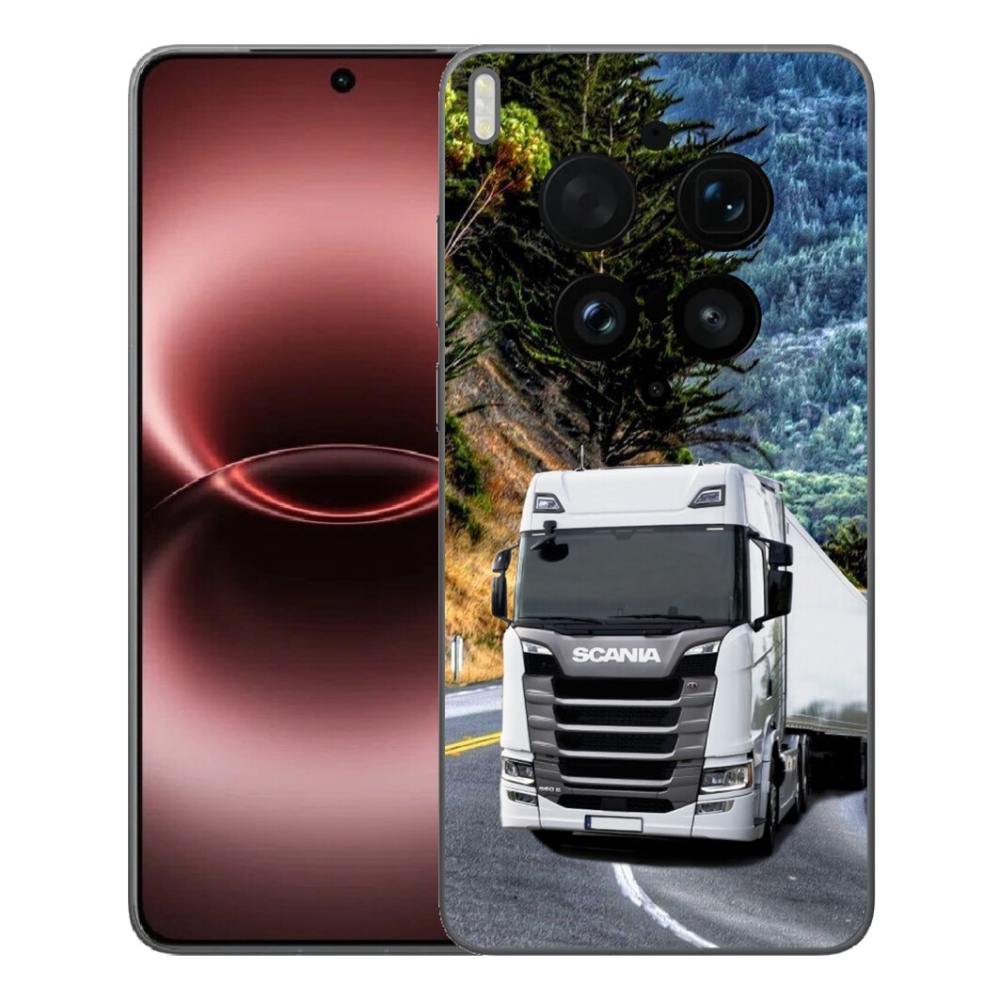 Gelový kryt mmCase na Vivo X300 Ultra - kamion 1
