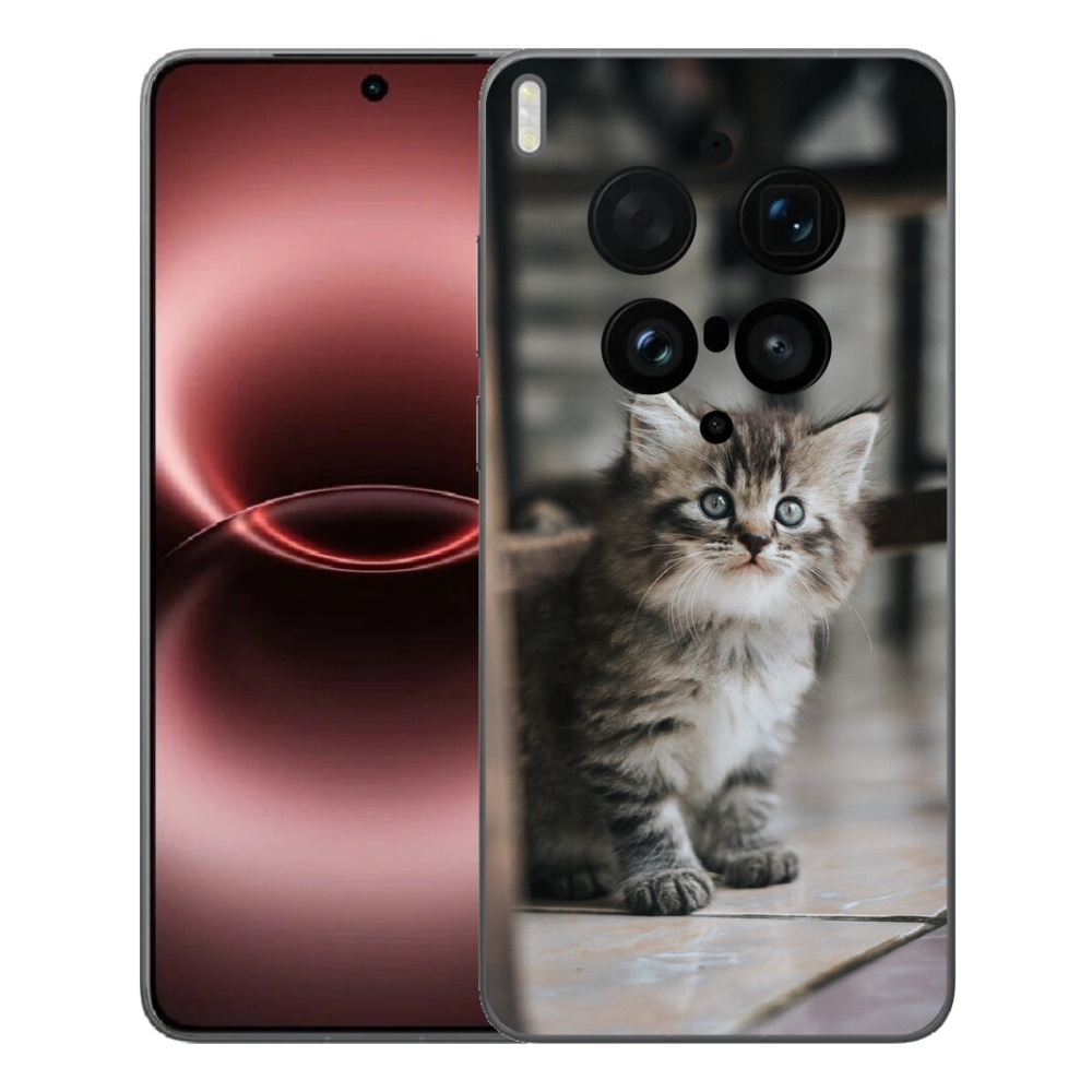 Gelový kryt mmCase na Vivo X300 Ultra - koťátko