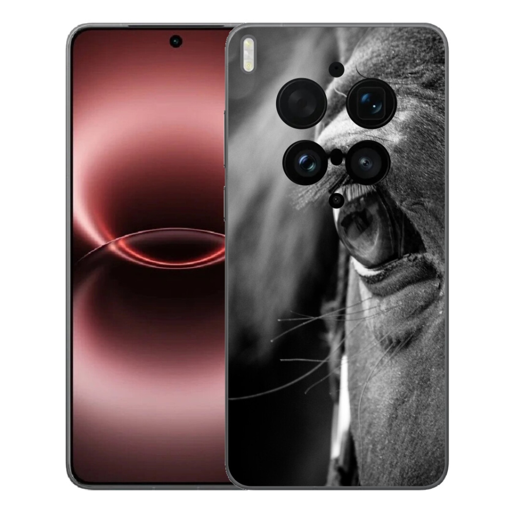 Gelový kryt mmCase na Vivo X300 Ultra - koňský pohled