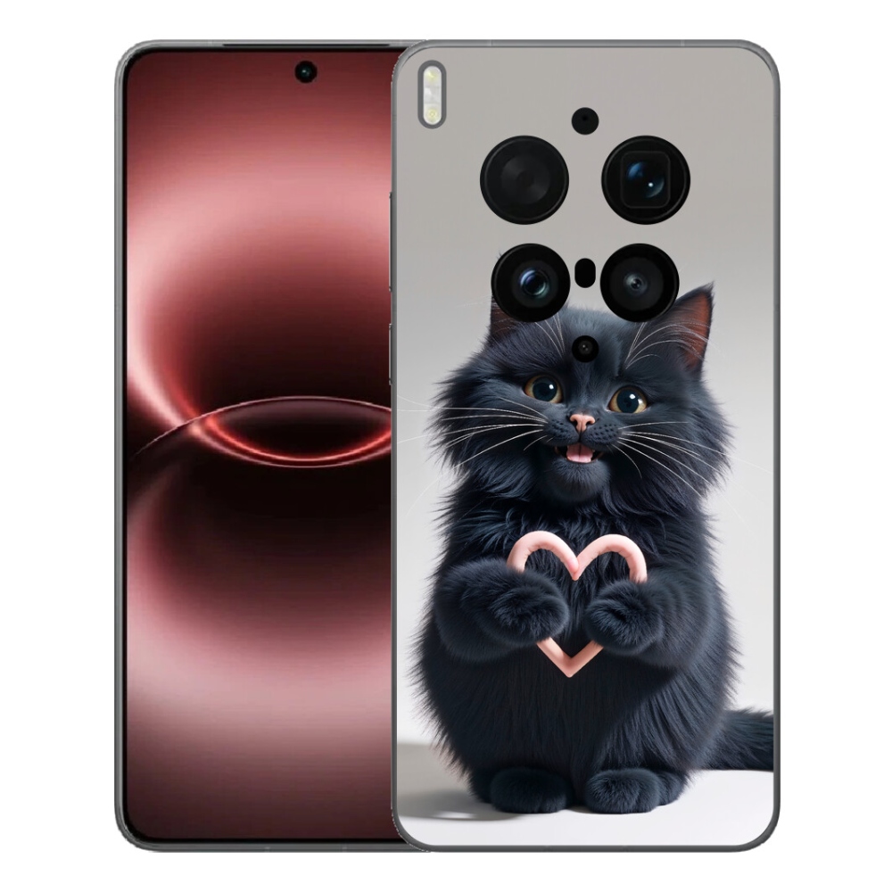 Gelový kryt mmCase na Vivo X300 Ultra - kočičí láska 3