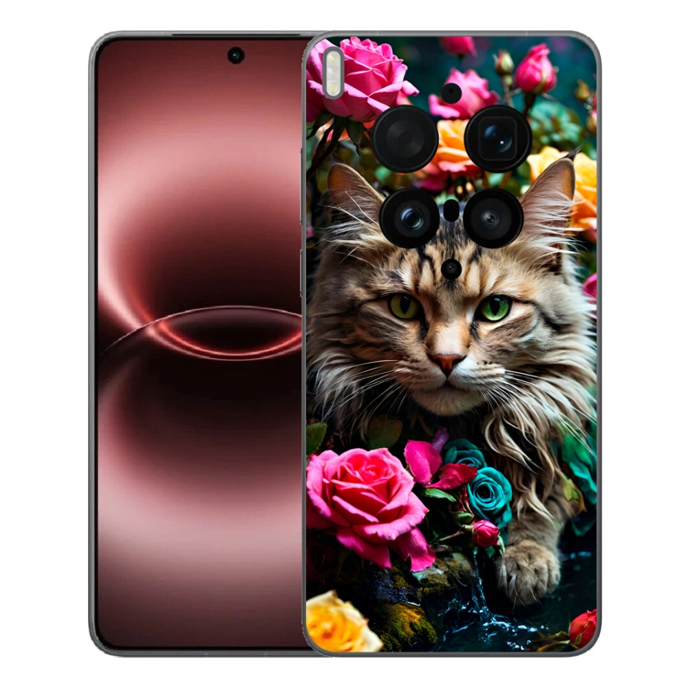 Gelový kryt mmCase na Vivo X300 Ultra - kočíčí pohled 2
