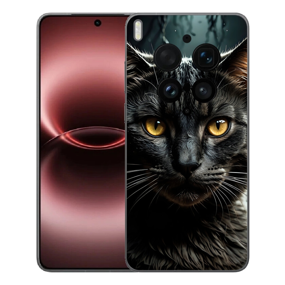 Gelový kryt mmCase na Vivo X300 Ultra - kočičí pohled 3