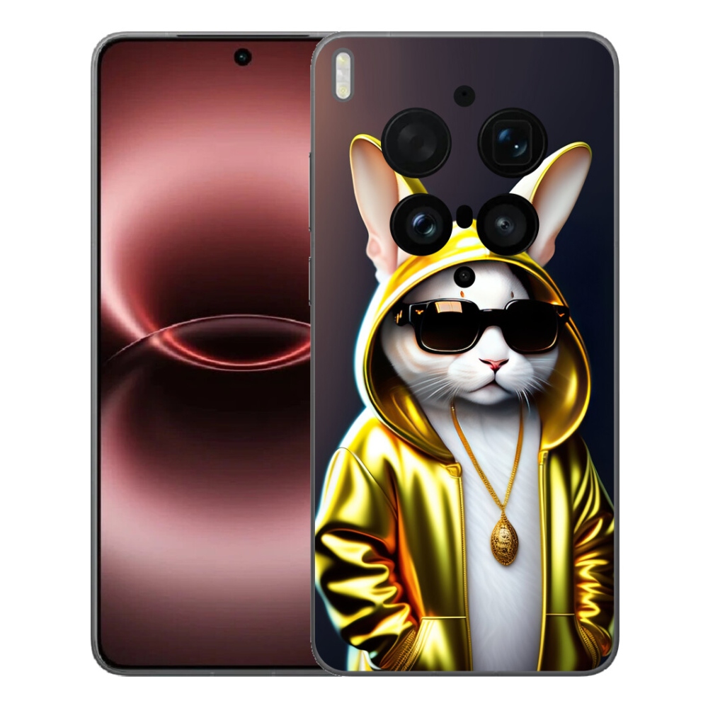 Gelový kryt mmCase na Vivo X300 Ultra - kočka boss