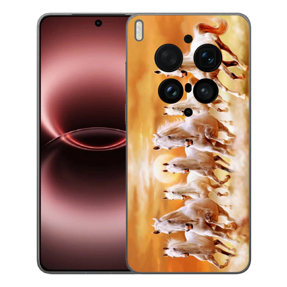 Gelový kryt mmCase na Vivo X300 Ultra - koně 2