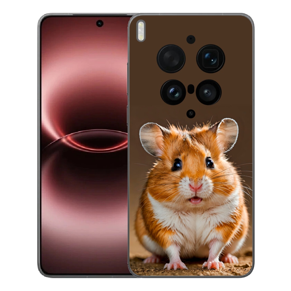 Gelový kryt mmCase na Vivo X300 Ultra - křeček