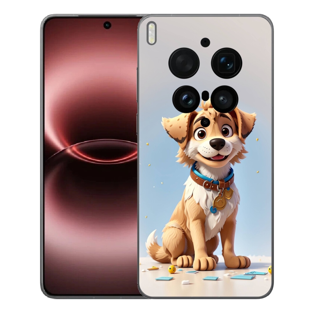 Gelový kryt mmCase na Vivo X300 Ultra - kreslené štěně