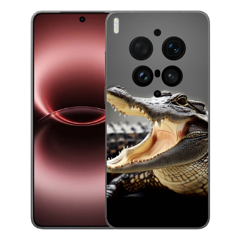 Gelový kryt mmCase na Vivo X300 Ultra - krokodýl