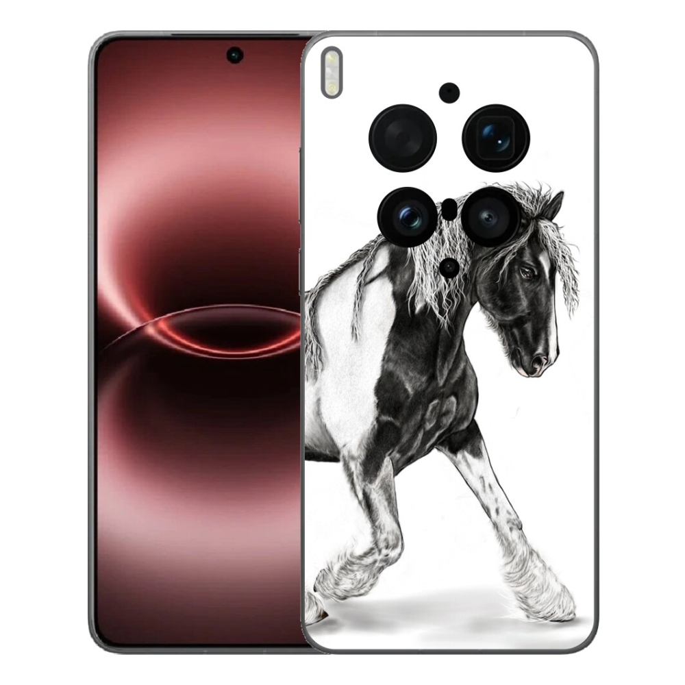 Gelový kryt mmCase na Vivo X300 Ultra - kůň