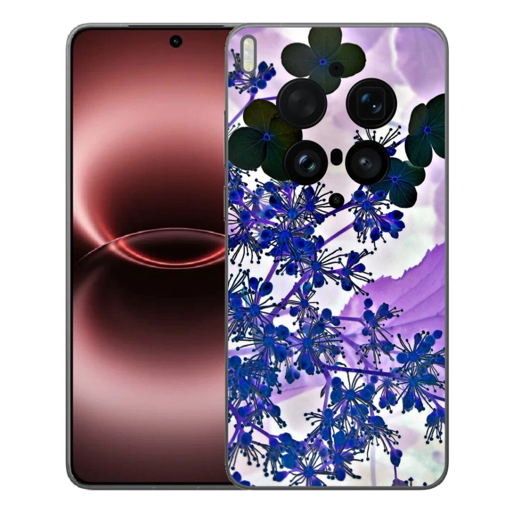 Gelový kryt mmCase na Vivo X300 Ultra - květ hortenzie