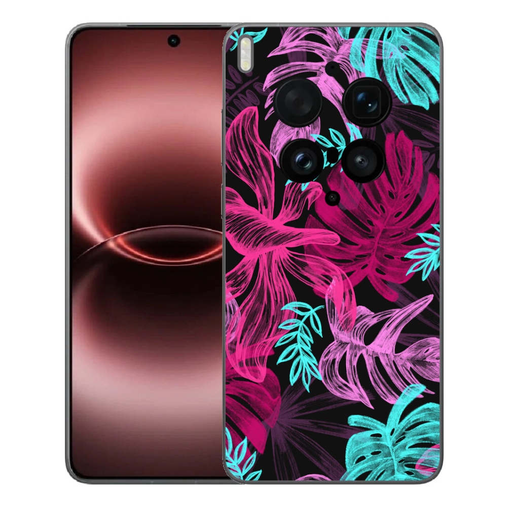 Gelový kryt mmCase na Vivo X300 Ultra - květiny 1