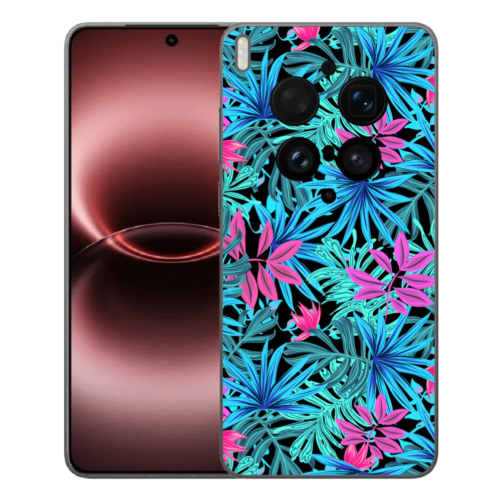 Gelový kryt mmCase na Vivo X300 Ultra - květiny 3