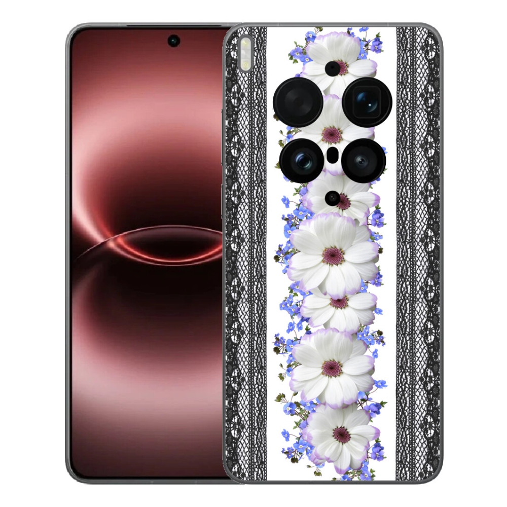Gelový kryt mmCase na Vivo X300 Ultra - květiny 8