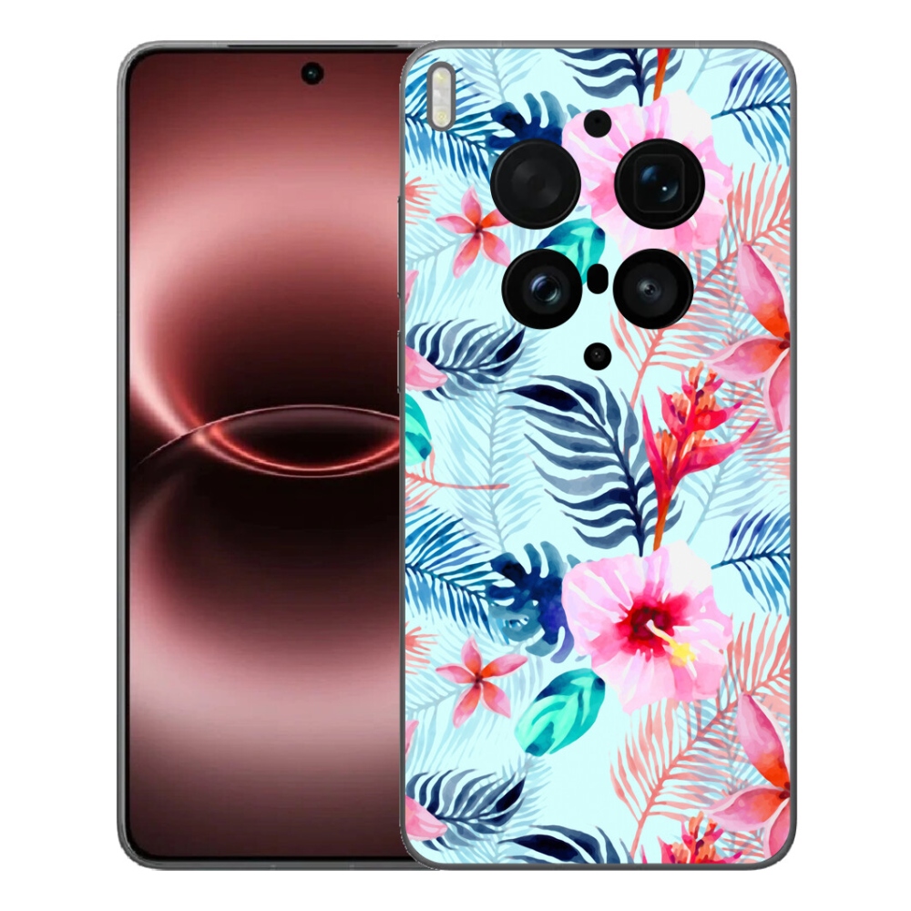 Gelový kryt mmCase na Vivo X300 Ultra - květiny