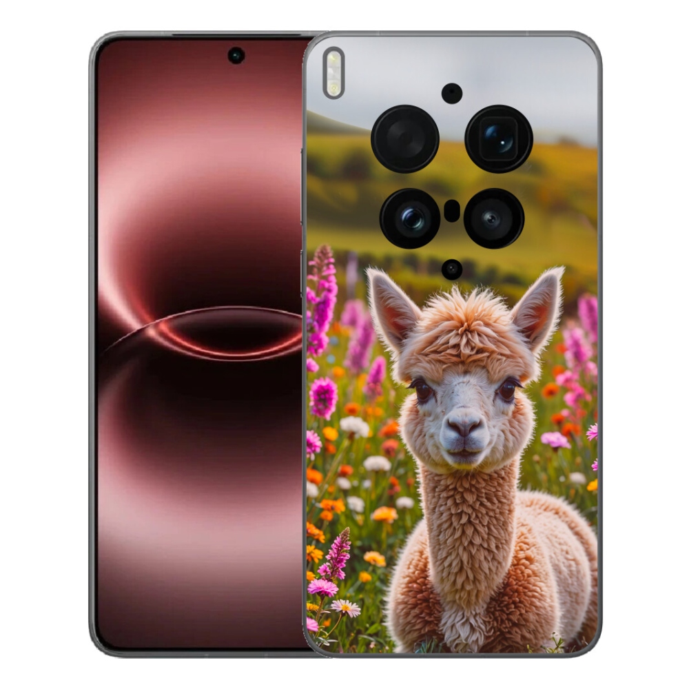 Gelový kryt mmCase na Vivo X300 Ultra - lama na louce