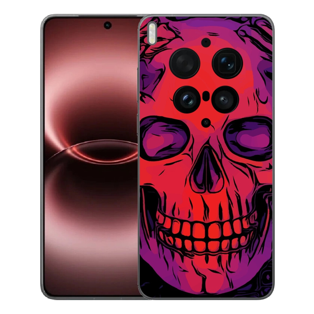 Gelový kryt mmCase na Vivo X300 Ultra - lebka
