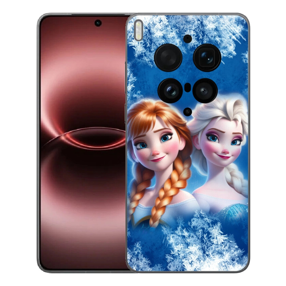 Gelový kryt mmCase na Vivo X300 Ultra - ledové království 2
