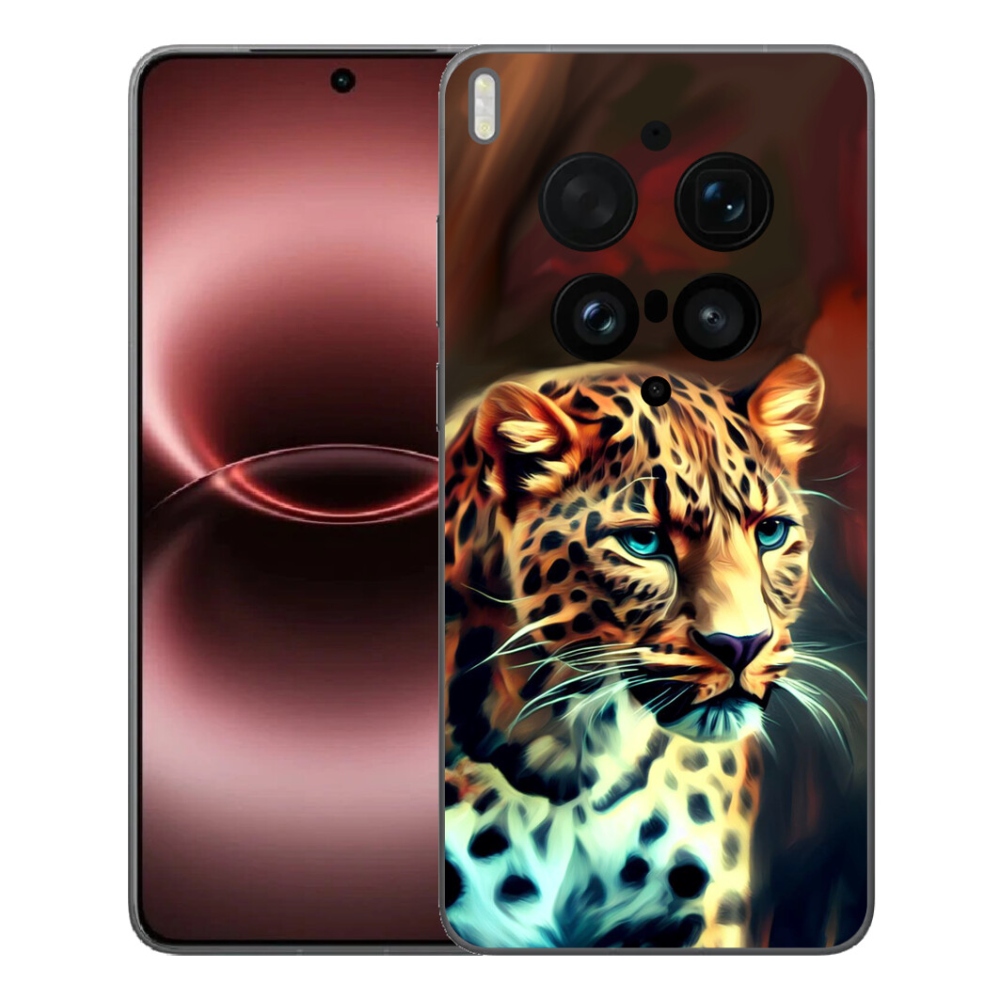 Gelový kryt mmCase na Vivo X300 Ultra - leopard