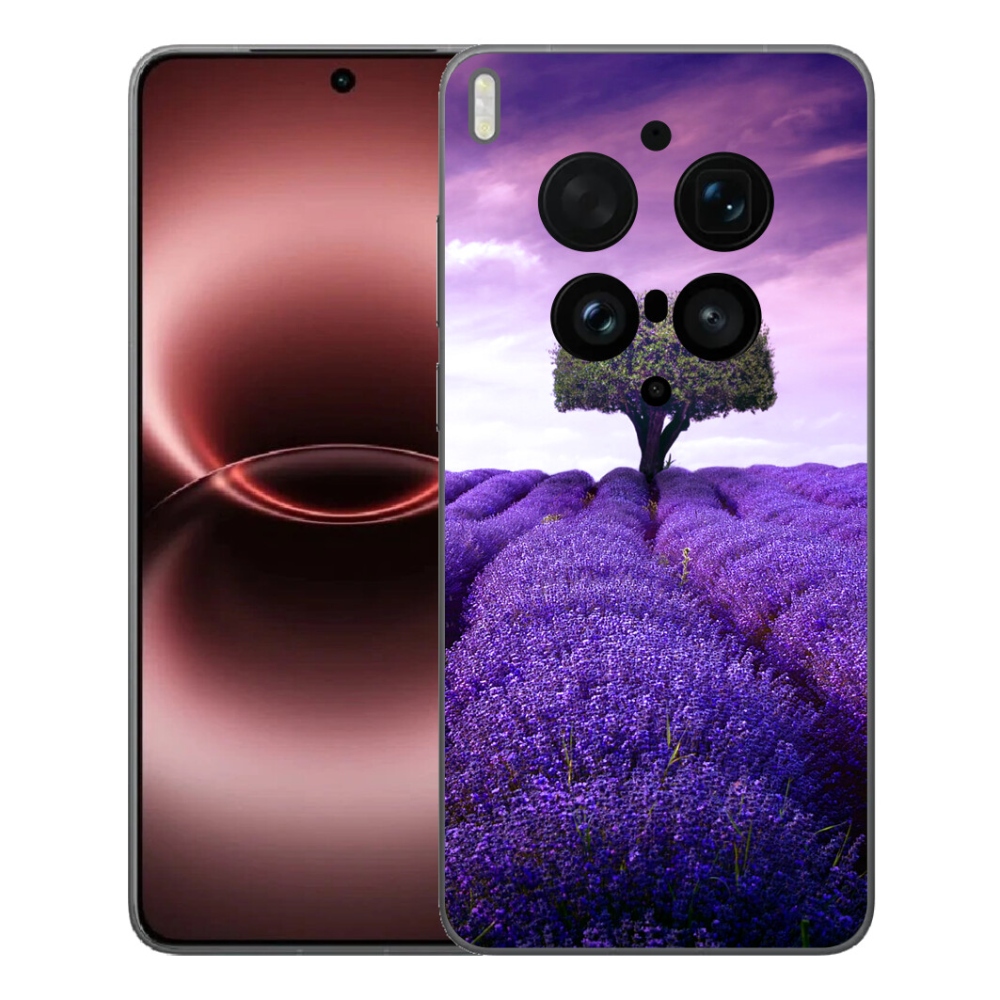 Gelový kryt mmCase na Vivo X300 Ultra - levandulová louka