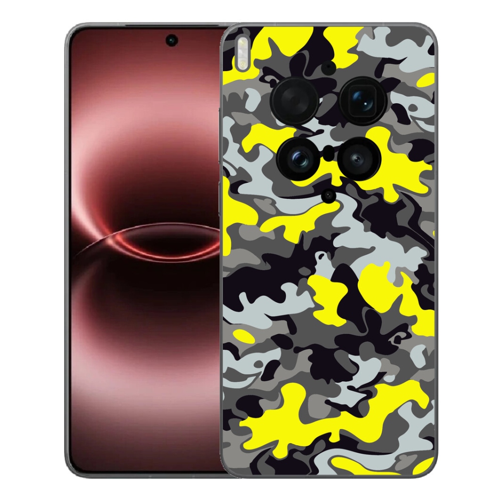 Gelový kryt mmCase na Vivo X300 Ultra - maskáčový vzor 6