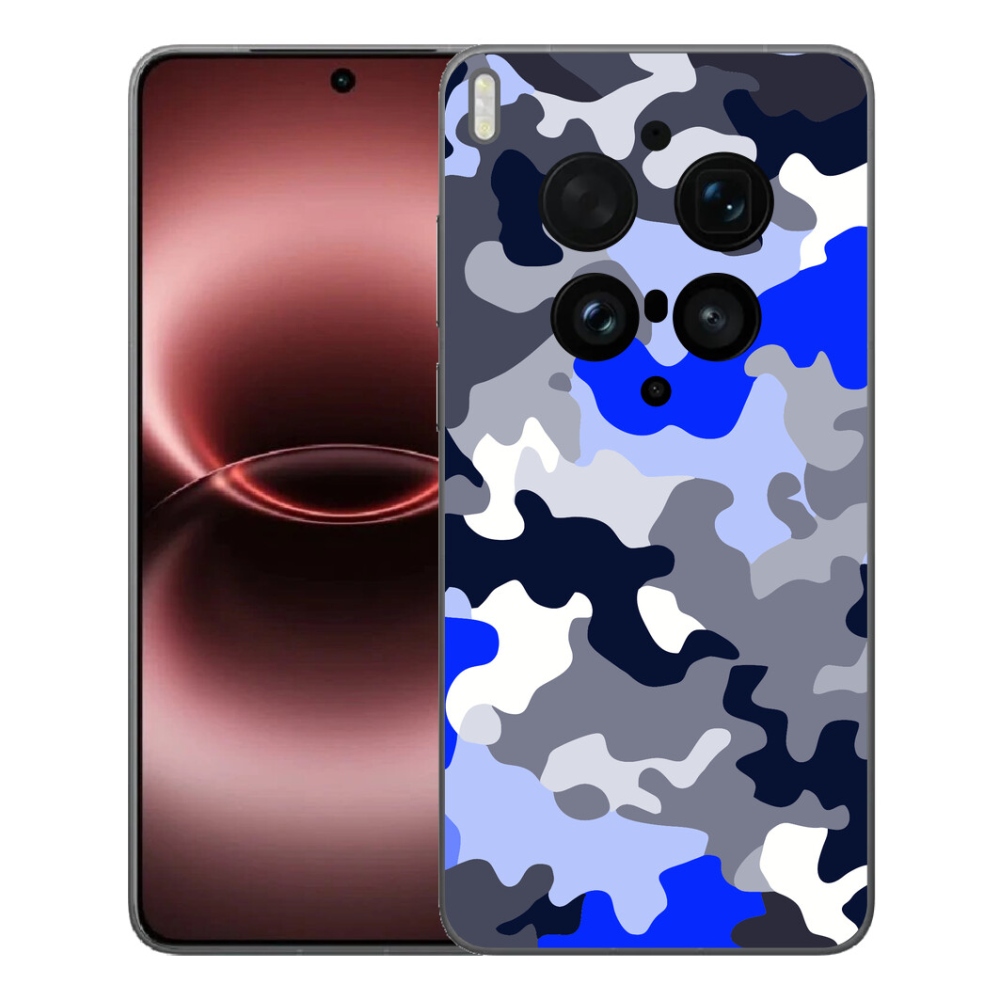 Gelový kryt mmCase na Vivo X300 Ultra - maskáčový vzor 8