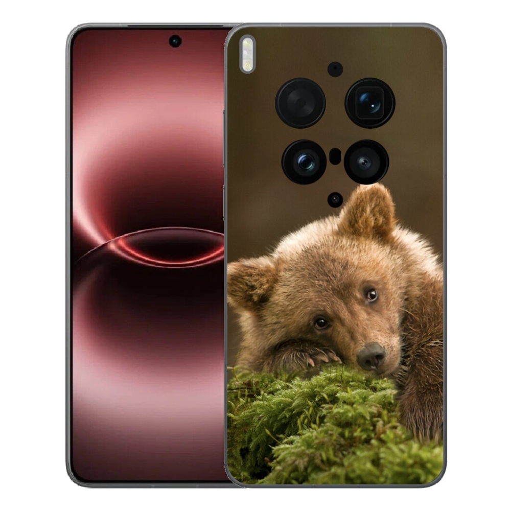 Gelový kryt mmCase na Vivo X300 Ultra - medvěd