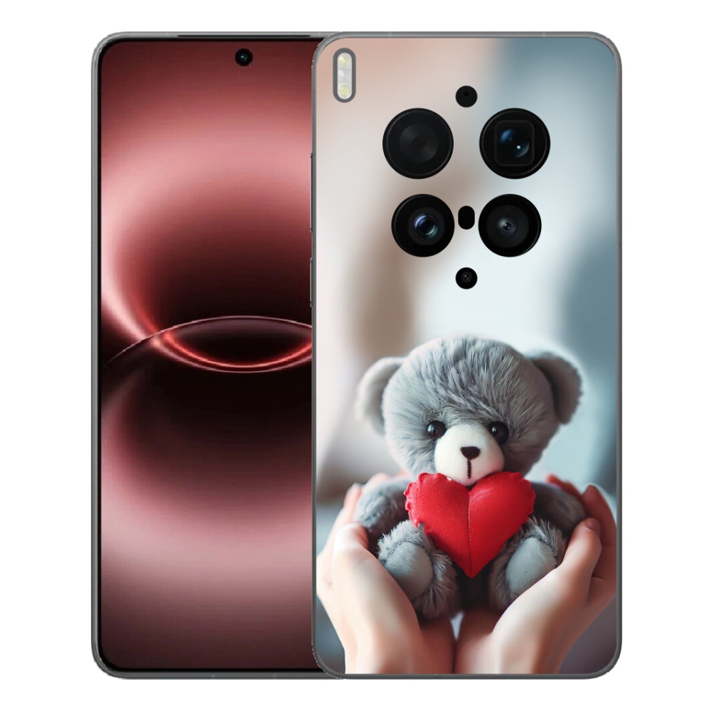 Gelový kryt mmCase na Vivo X300 Ultra - medvídek pro zamilované