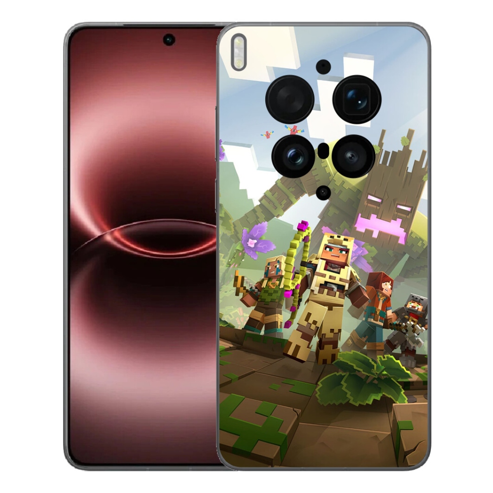 Gelový kryt mmCase na Vivo X300 Ultra - minecraft 1