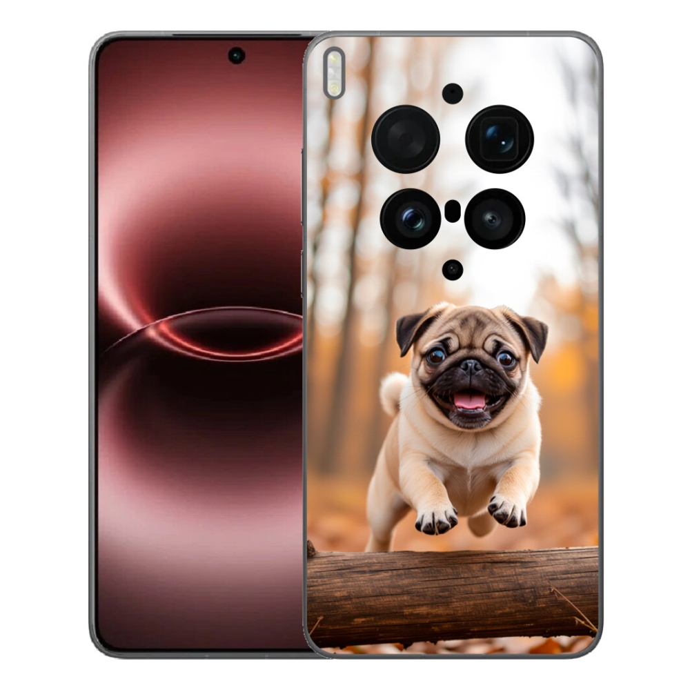 Gelový kryt mmCase na Vivo X300 Ultra - mops 2