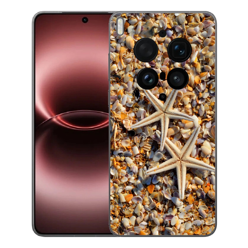 Gelový kryt mmCase na Vivo X300 Ultra - mořské hvězdice