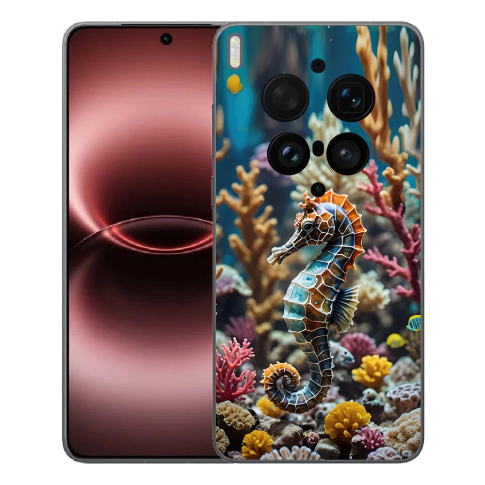 Gelový kryt mmCase na Vivo X300 Ultra - mořský koník 2