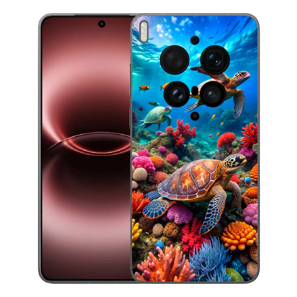 Gelový kryt mmCase na Vivo X300 Ultra - mořský svět 2