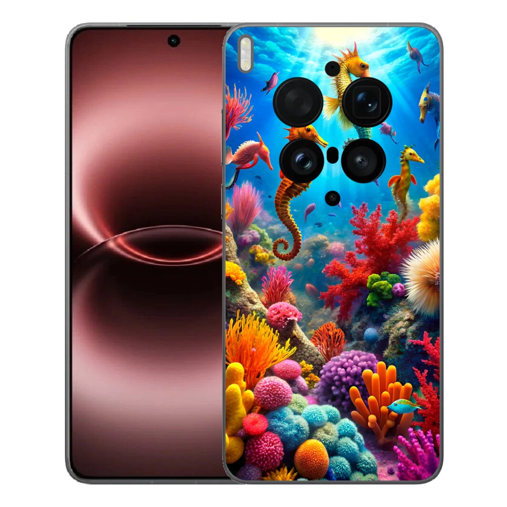 Gelový kryt mmCase na Vivo X300 Ultra - mořský svět 3