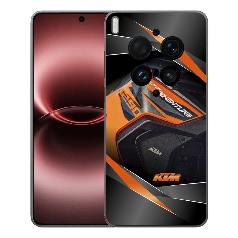 Gelový kryt mmCase na Vivo X300 Ultra - motorka ktm
