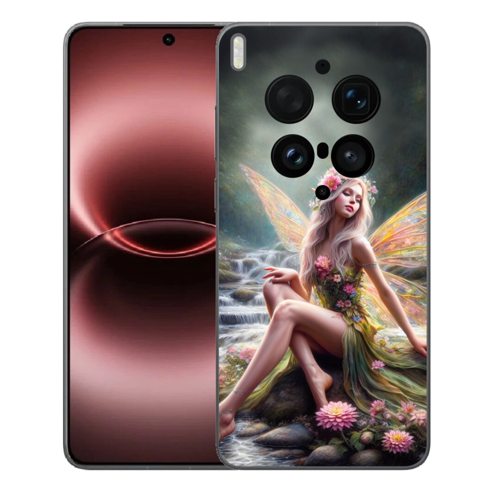 Gelový kryt mmCase na Vivo X300 Ultra - motýlí žena 1