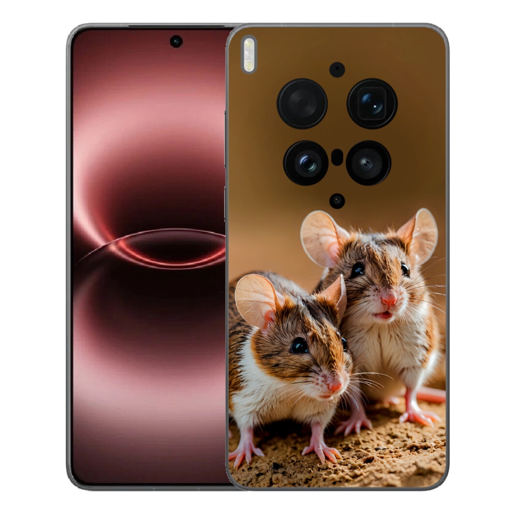 Gelový kryt mmCase na Vivo X300 Ultra - myší duo