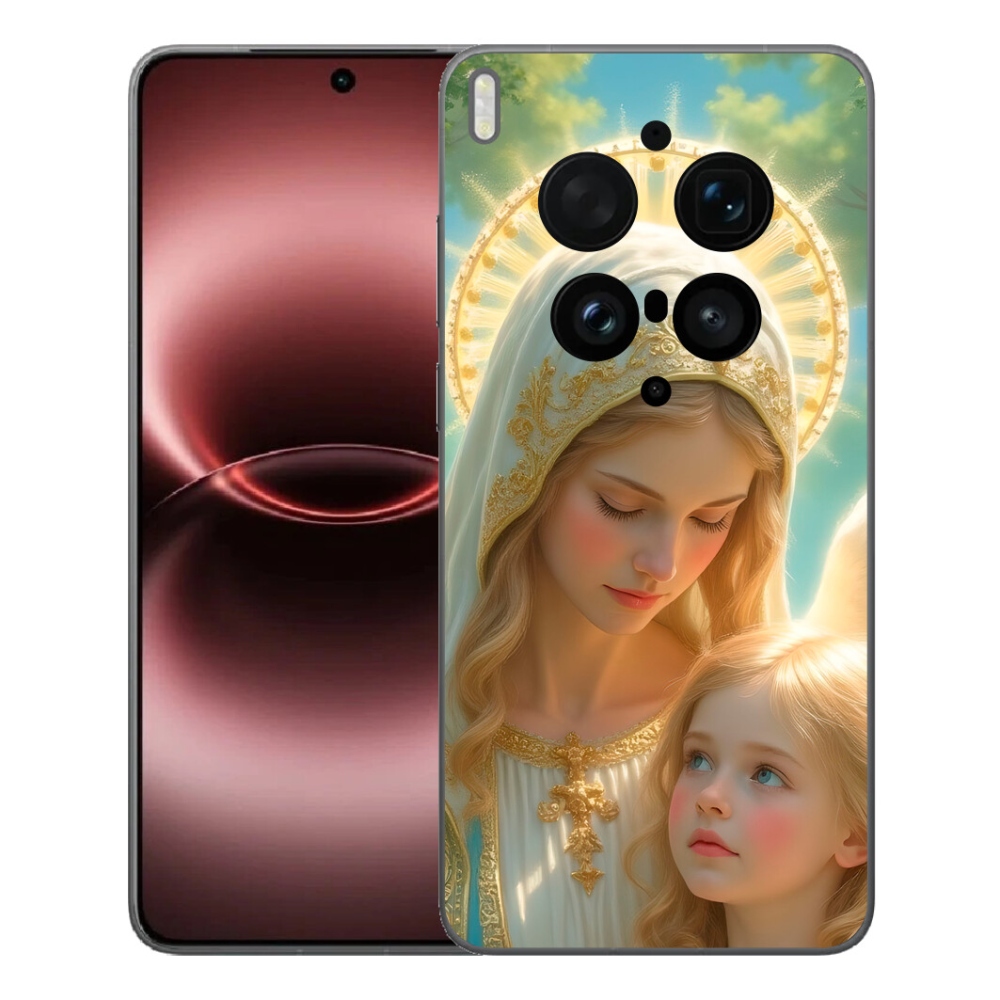 Gelový kryt mmCase na Vivo X300 Ultra - náboženský motiv 2