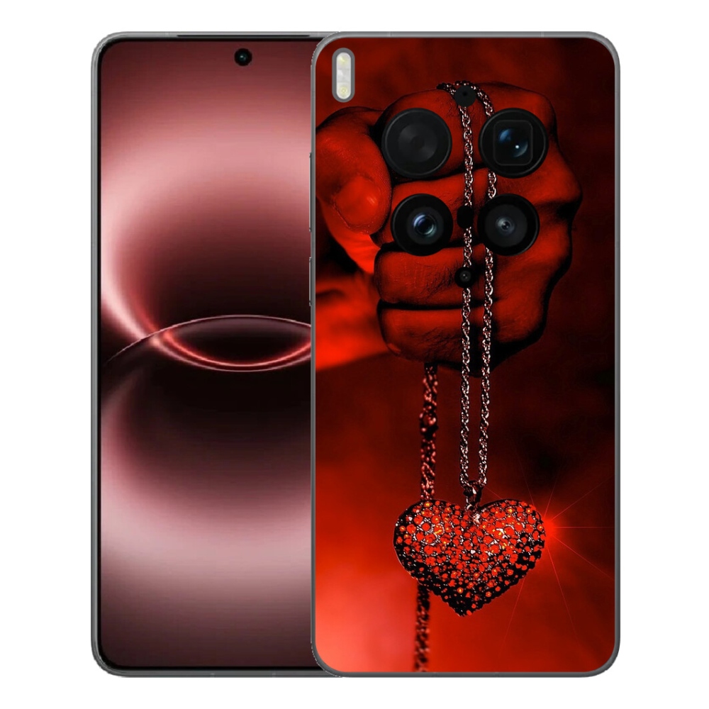 Gelový kryt mmCase na Vivo X300 Ultra - náhrdelník