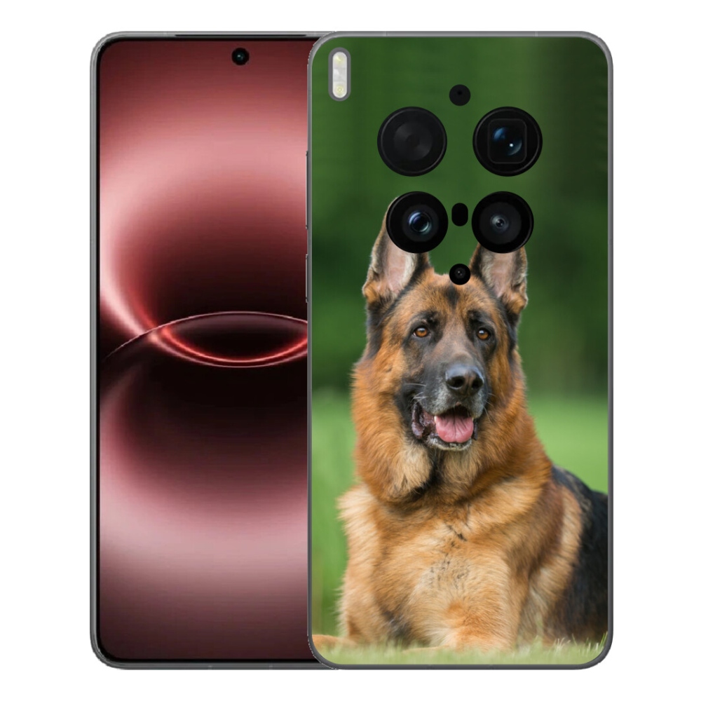 Gelový kryt mmCase na Vivo X300 Ultra - německý ovčák