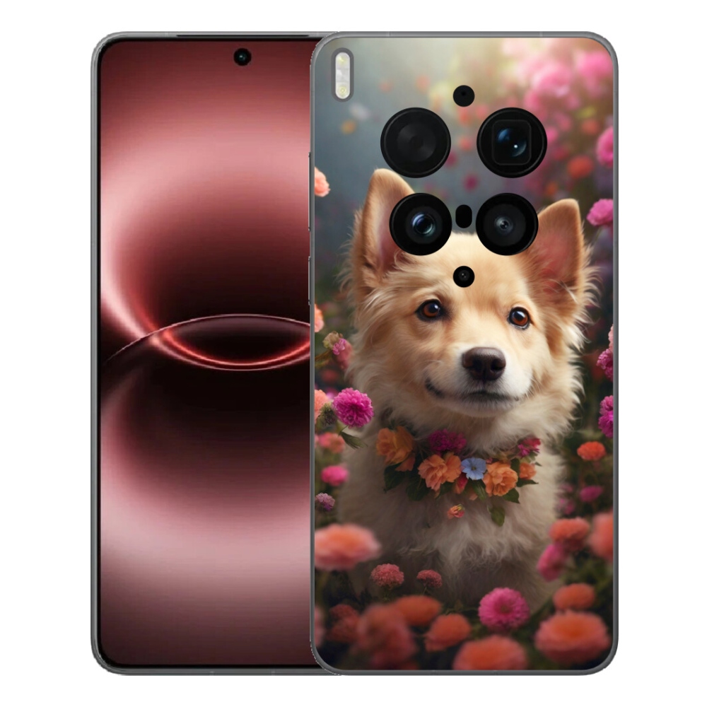 Gelový kryt mmCase na Vivo X300 Ultra - německý špic