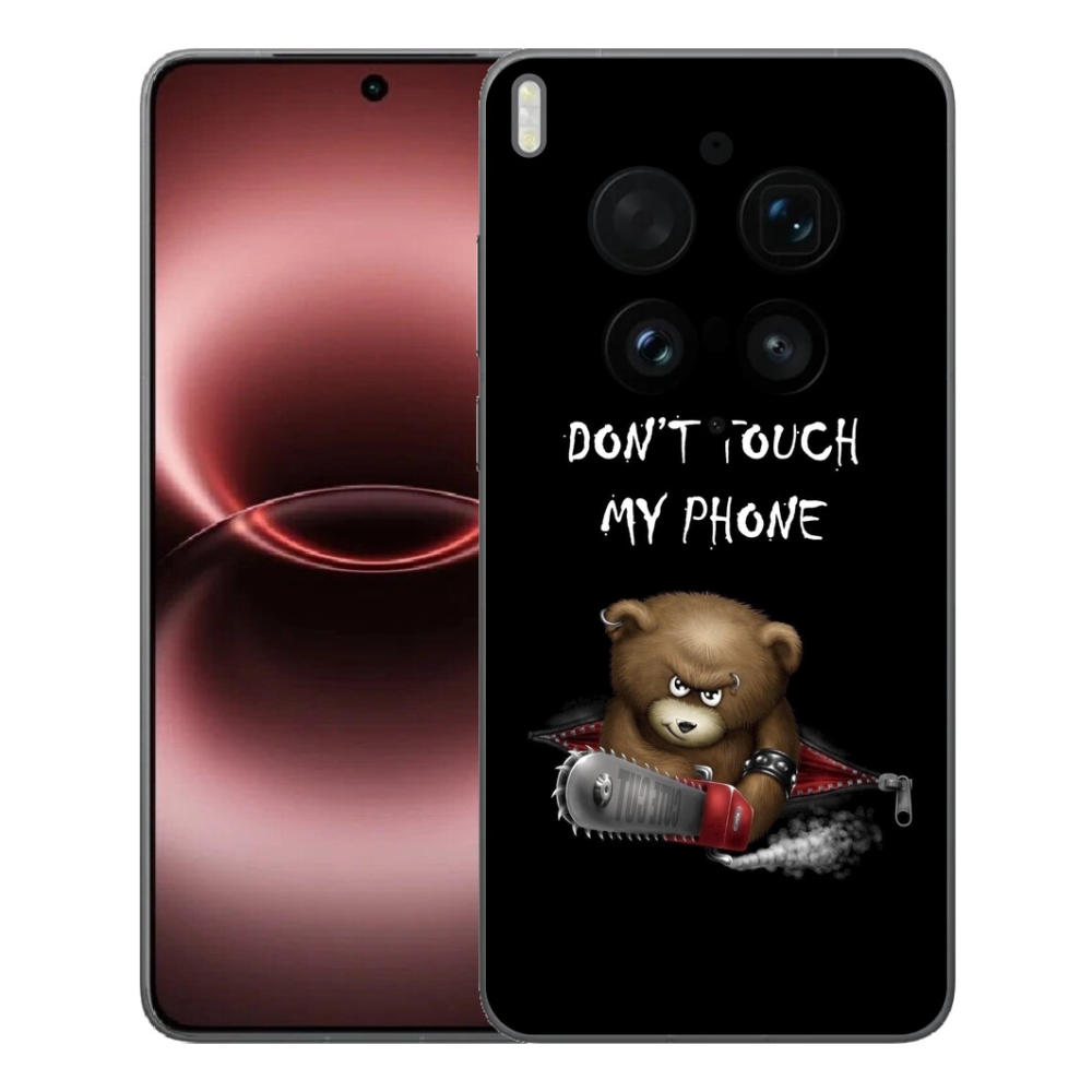 Gelový kryt mmCase na Vivo X300 Ultra - nesahej na telefon