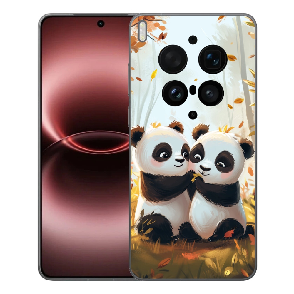 Gelový kryt mmCase na Vivo X300 Ultra - pandy