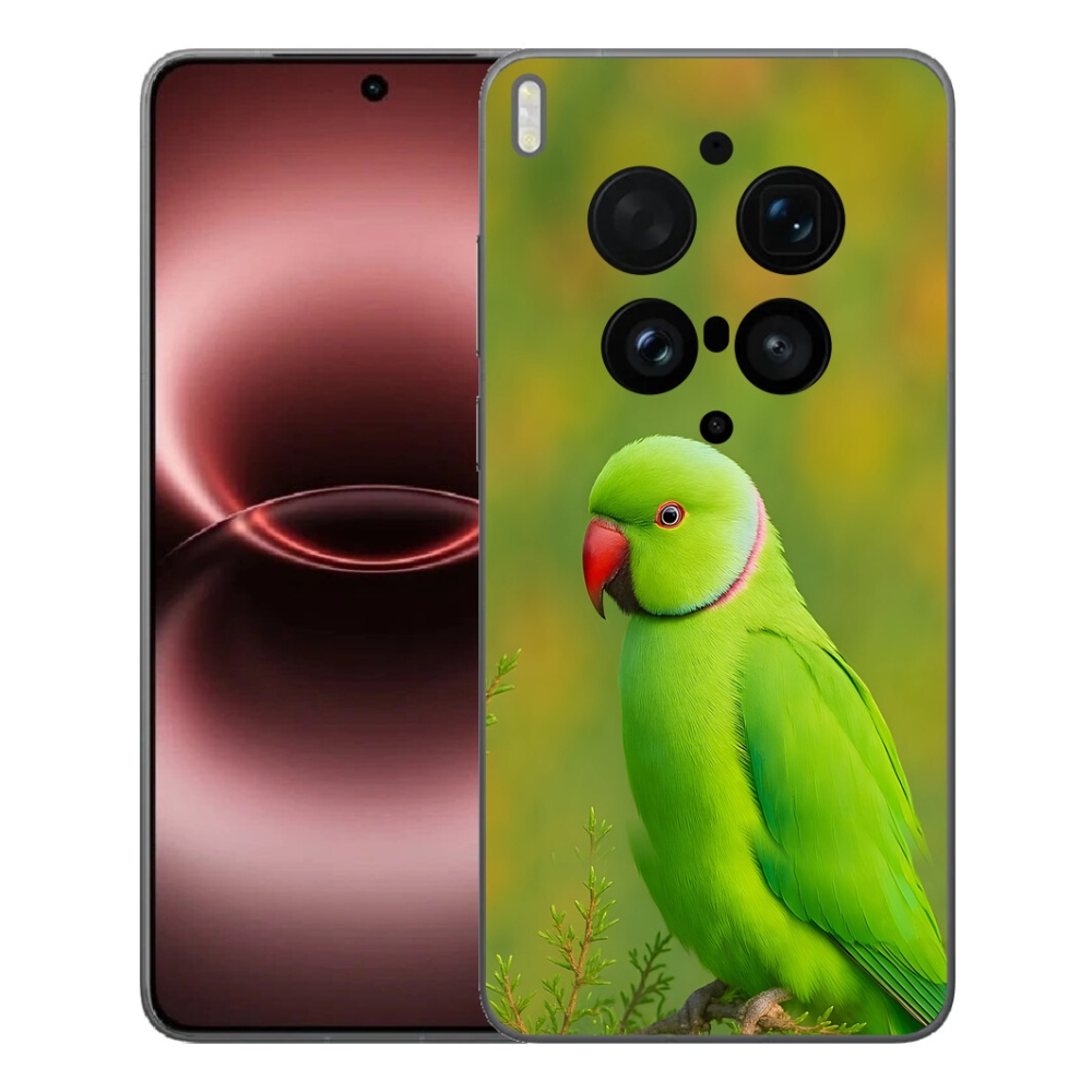 Gelový kryt mmCase na Vivo X300 Ultra - papoušek alexandr 2