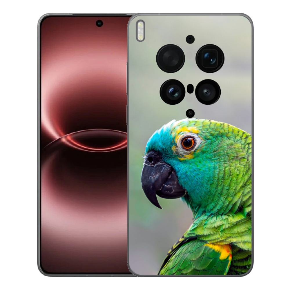 Gelový kryt mmCase na Vivo X300 Ultra - papoušek amazoňan